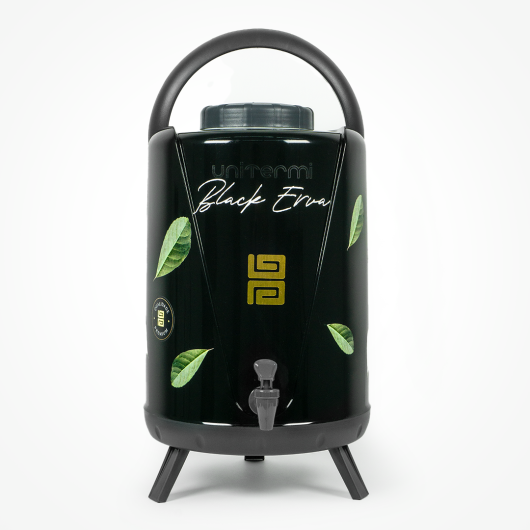 Botijão Black com Torneira Preto 10 L